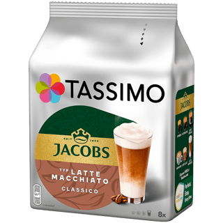 4031649  Tassimo Jacobs Latte Macchiato x8 drinks, 264g 4