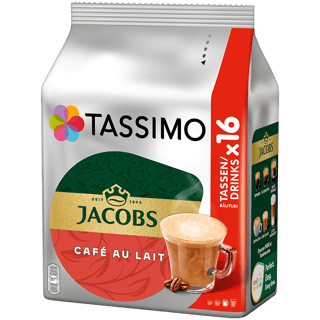 4031535  Tassimo Café au Lait x16 drinks,184g 2