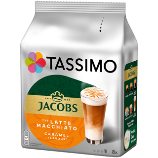 4031646  Tassimo Jacobs Latte Macchiato Caramel x8 drinks, 268g 2
