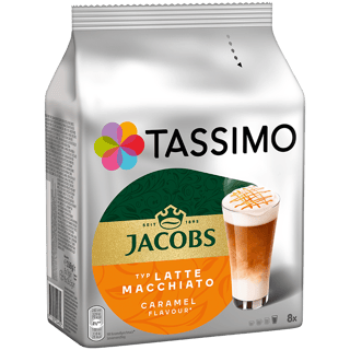4031646  Tassimo Jacobs Latte Macchiato Caramel x8 drinks, 268g 3