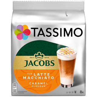 4031646  Tassimo Jacobs Latte Macchiato Caramel x8 drinks, 268g 1